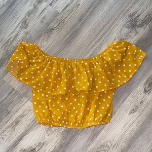 Fashion Nova polka dot top